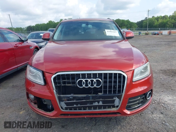 2014 Audi Q5 Premium Plus with VIN WA1CMAFP7EA055438, listed as a IAAI auction lot 41983167 with 157,166 mi miles and . Bid and sale history available at DreamBid. Image 12.