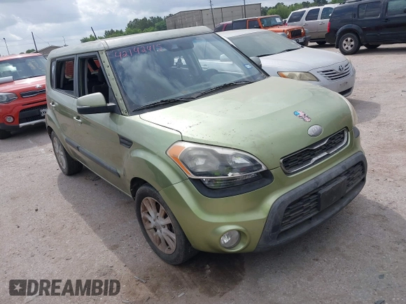 2013 Kia Soul ! with VIN KNDJT2A60D7576761, listed as a IAAI auction lot 42142415 with 1 mi miles. Bid and sale history available at carsss.com. Image 1.