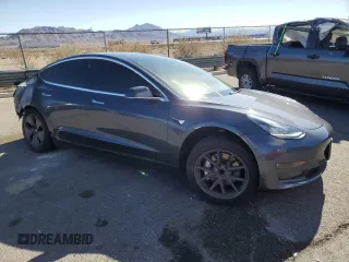 2018 Tesla Model 3 Long Range Battery with VIN 5YJ3E1EA9JF016464, listed as a Copart auction lot 46349505 with Not Provided miles and Salvage Title. Bid and sale history available at DreamBid. Image 4.