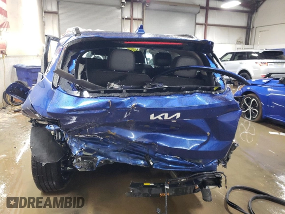 2023 Kia Sorento X-Line SX Prestige with VIN 5XYRKDLF3PG207723, listed as a Copart auction lot 86597444 with 14,545 mi miles and Salvage Title. Bid and sale history available at DreamBid. Image 6.