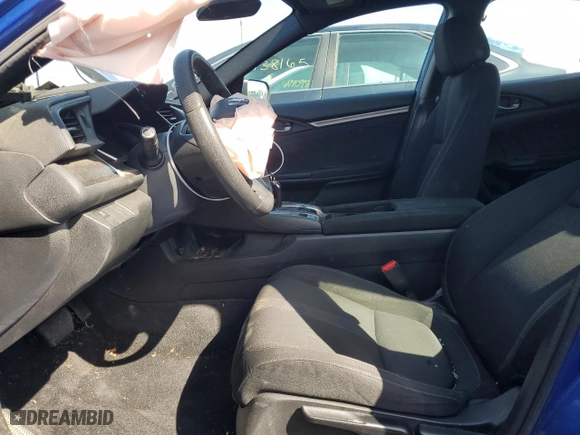 2017 Honda Civic Hatchback EX with VIN SHHFK7H54HU217110, listed as a Copart auction lot 49735475 with 102,507 mi miles and Salvage Title. Bid and sale history available at carsss.com. Image 7.