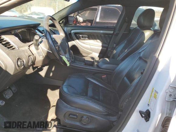 2013 Ford Taurus SEL with VIN 1FAHP2H81DG160928, listed as a Copart auction lot 43796985 with Not Provided miles and Salvage Title. Bid and sale history available at DreamBid. Image 7.