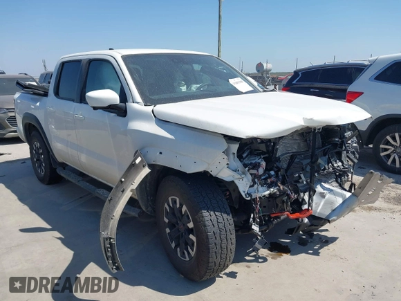 2024 Nissan Frontier PRO-4X with VIN 1N6ED1EKXRN651496, listed as a IAAI auction lot 41801908 with 7,058 mi miles. Bid and sale history available at carsss.com. Image 1.