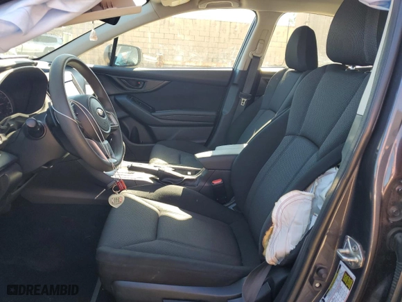 2019 Subaru Impreza Premium with VIN 4S3GKAC69K3618840, listed as a Copart auction lot 87620555 with 78,256 mi miles and Salvage Title. Bid and sale history available at carsss.com. Image 7.