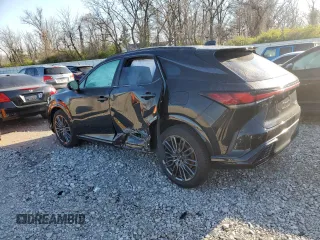 2023 Lexus RX with VIN 2T2BCMEA3PC001177, listed as a Copart auction lot 48243404 with 7,025 mi miles. Bid and sale history available at carsss.com. Image 2.