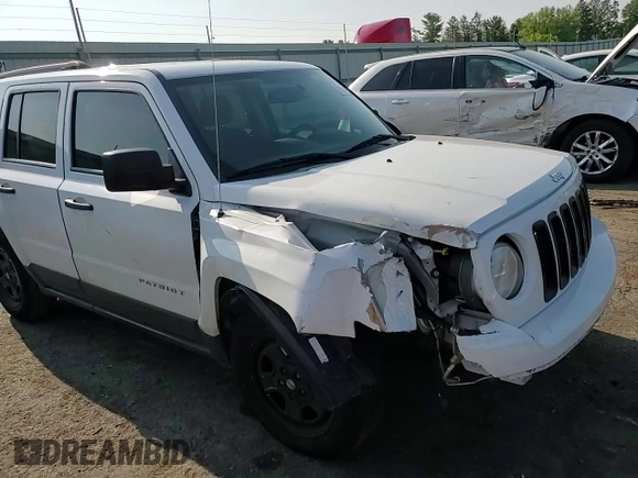2016 Jeep Patriot Sport with VIN 1C4NJPBB0GD784449, listed as a Copart auction lot 58845515 with Not provided miles and Salvage title. Bid and sale history available at DreamBid. Image 14.