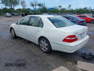 2004 Lexus LS 430 z VIN JTHBN36F240127960, wystawiony jako IAAI lot #42452287 z przebiegiem 74 184 mil mil oraz . Historia ofert i sprzedaży dostępna na DreamBid. Obrazek 3.
