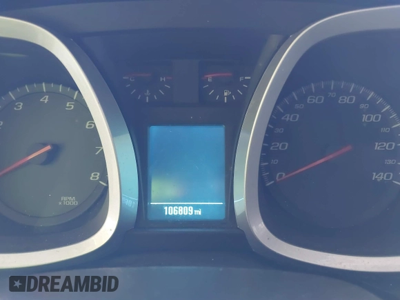 2017 Chevrolet Equinox Premier with VIN 2GNFLGE33H6237086, listed as a IAAI auction lot 41682712 with 106,809 mi miles. Bid and sale history available at carsss.com. Image 7.
