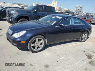 2006 Mercedes-Benz CLS-Class with VIN WDDDJ75X46A059381, listed as a Copart auction lot 77848484 with 102,460 mi miles and Salvage Title. Bid and sale history available at carsss.com. Image 1.