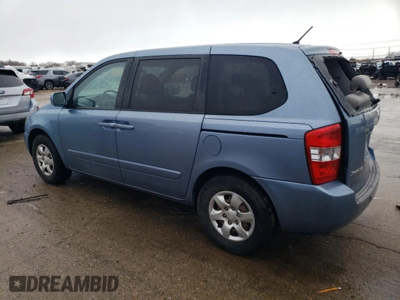 2008 Kia Sedona with VIN KNDMB133586242430, listed as a Copart auction lot 44800195 with 101,019 mi miles and Salvage Title. Bid and sale history available at carsss.com. Image 2.