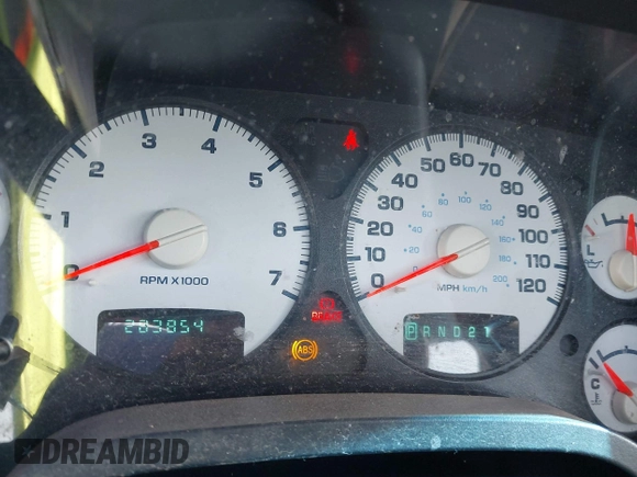 2004 Dodge 1500 SLT with VIN 1D7HA18D94J256320, listed as a IAAI auction lot 41939270 with 283,854 mi miles. Bid and sale history available at carsss.com. Image 15.