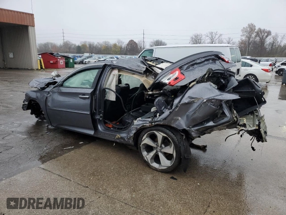 2018 Honda Accord Touring with VIN 1HGCV2F94JA004257, listed as a Copart auction lot 80640974 with Not provided miles and Salvage title. Bid and sale history available at DreamBid. Image 2.