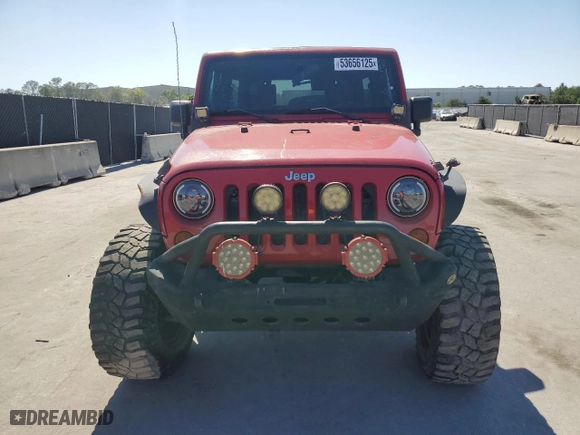 2010 Jeep Wrangler Unlimited Sport with VIN 1J4BA3H10AL171104, listed as a Copart auction lot 53656125 with 192,898 mi miles and Clean Title. Bid and sale history available at carsss.com. Image 5.