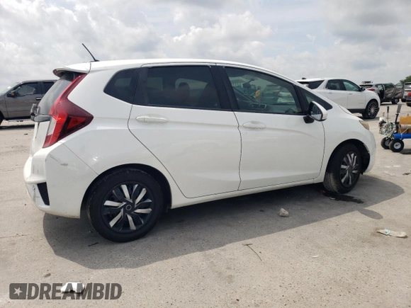 2016 Honda Fit LX with VIN JHMGK5H57GX009204, listed as a Copart auction lot 57129695 with 140,146 mi miles and Salvage title. Bid and sale history available at DreamBid. Image 3.