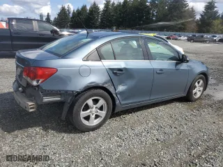 2012 Chevrolet Cruze LT w/1LT with VIN 1G1PF5SC2C7344984, listed as a Copart auction lot 52523485 with 123,627 mi miles and Salvage Title. Bid and sale history available at carsss.com. Image 3.