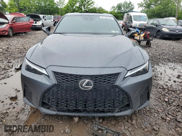 2021 Lexus IS 350 F Sport with VIN JTHGZ1E29M5020923, listed as a Copart auction lot 61129195 with 66,167 mi miles and Salvage title. Bid and sale history available at DreamBid. Image 5.