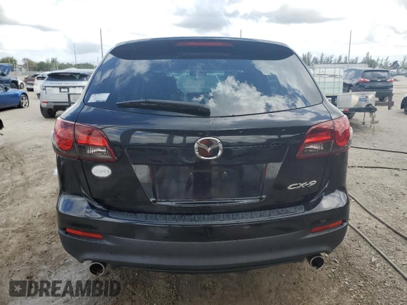 2015 Mazda CX-9 Sport with VIN JM3TB2BA5F0449957, listed as a Copart auction lot 52299825 with 105,017 mi miles and Salvage Title. Bid and sale history available at carsss.com. Image 6.