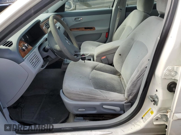 2006 Buick LaCrosse CX with VIN 2G4WC582X61225555, listed as a Copart auction lot 53040885 with 186,217 mi miles and Salvage title. Bid and sale history available at DreamBid. Image 7.