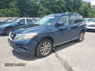2014 Nissan Pathfinder S z VIN 5N1AR2MM0EC609562, wystawiony jako Copart lot #62056975 z przebiegiem 109 126 mil mil oraz Szkoda całkowita • Salvage title. Historia ofert i sprzedaży dostępna na DreamBid. Obrazek 1.