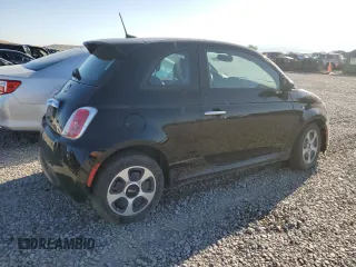 2016 FIAT 500e with VIN 3C3CFFGE3GT136155, listed as a Copart auction lot 63706515 with 39,581 mi miles and Salvage title. Bid and sale history available at DreamBid. Image 3.