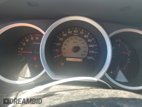 2008 Toyota Tacoma PreRunner with VIN 5TEJU62N08Z534955, listed as a Copart auction lot 48037145 with 189,776 mi miles and Salvage Title. Bid and sale history available at carsss.com. Image 9.
