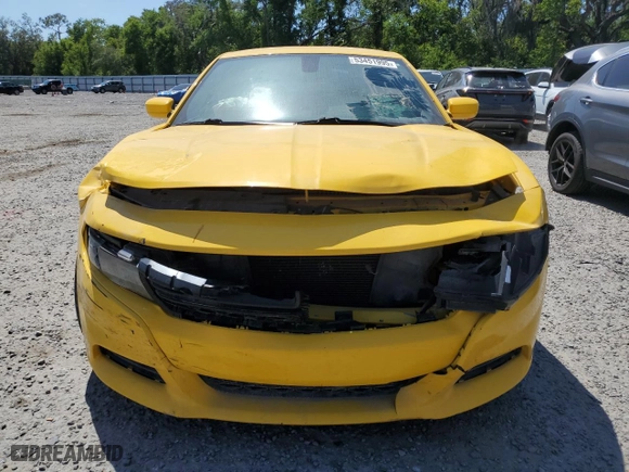 2017 Dodge Charger SXT with VIN 2C3CDXHG0HH572113, listed as a Copart auction lot 53451995 with 0 mi miles and Salvage Title. Bid and sale history available at carsss.com. Image 5.