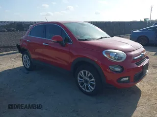 2016 FIAT 500X Lounge with VIN ZFBCFYDT3GP348331, listed as a IAAI auction lot 42546369 with 95,491 mi miles and . Bid and sale history available at DreamBid. Image 1.