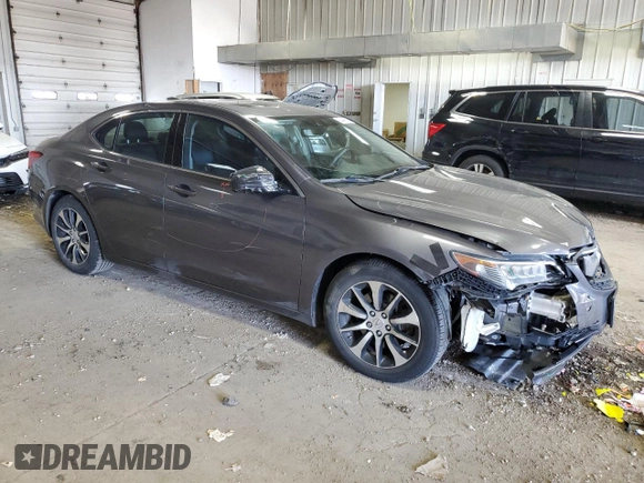 2017 Acura TLX Technology with VIN 19UUB1F56HA003416, listed as a Copart auction lot 54445025 with 75,002 mi miles and Clean title. Bid and sale history available at DreamBid. Image 4.