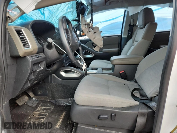 2022 Nissan Frontier SV с VIN 1N6ED1EJ9NN685138, выставлен на аукционе Copart как лот 56945585 с пробегом 55 998 миль миль и Списание • Salvage title. История ставок и продаж доступна на DreamBid. Изображение 7.