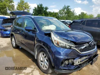 2015 Honda CR-V EX-L with VIN 5J6RM4H70FL064335, listed as a Copart auction lot 62815244 with 104,396 mi miles and Salvage Title. Bid and sale history available at carsss.com. Image 4.