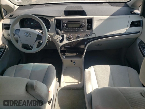 2013 Toyota Sienna L with VIN 5TDZK3DC7DS330924, listed as a Copart auction lot 75035774 with 153,550 mi miles and Salvage Title. Bid and sale history available at carsss.com. Image 8.