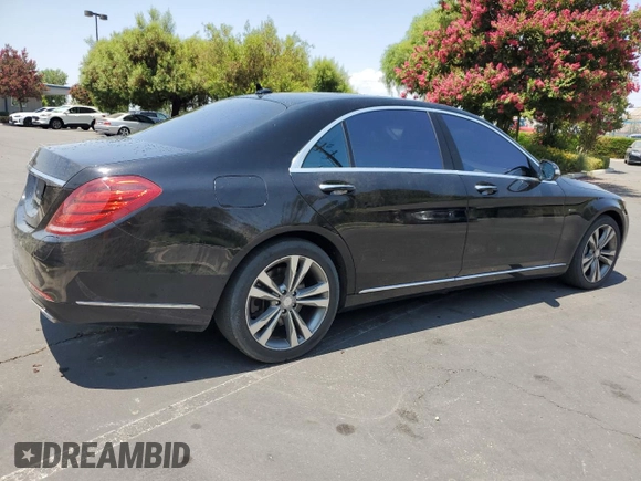 2017 Mercedes-Benz S 550e with VIN WDDUG6DB3HA291441, listed as a Copart auction lot 64854284 with 96,110 mi miles and Clean Title. Bid and sale history available at DreamBid. Image 3.