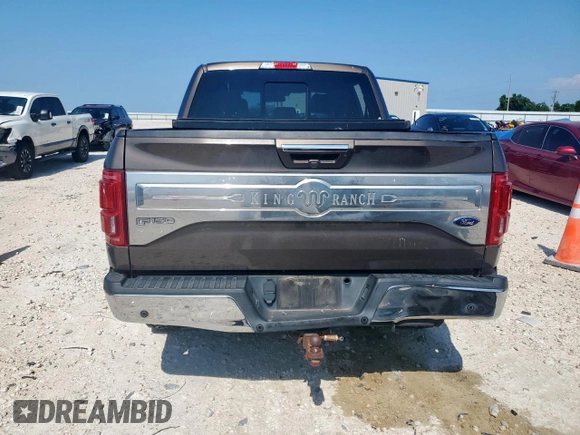 2015 Ford F-150 XLT with VIN 1FTEW1EG1FFC52510, listed as a Copart auction lot 60177375 with 103,179 mi miles and Clean title. Bid and sale history available at DreamBid. Image 6.