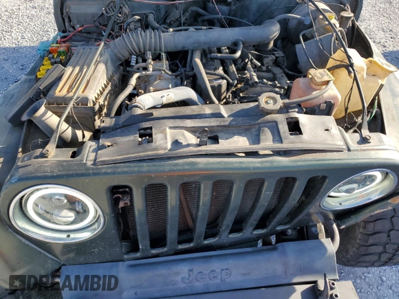 1997 Jeep Wrangler Sport with VIN 1J4FY19S0VP453959, listed as a Copart auction lot 44560295 with 182,464 mi miles and Salvage Title. Bid and sale history available at carsss.com. Image 13.