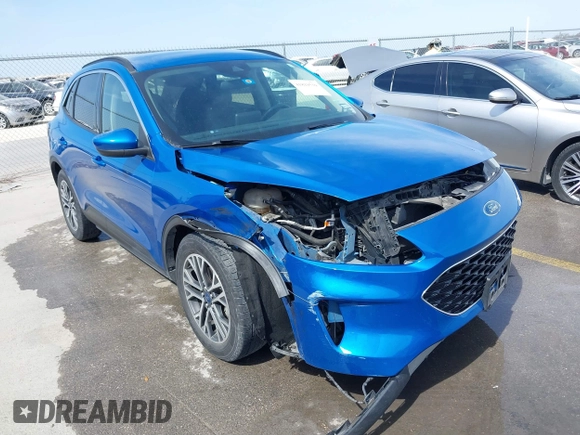 2020 Ford Escape SEL with VIN 1FMCU0H6XLUB08550, listed as a IAAI auction lot 41829539 with 82,638 mi miles and . Bid and sale history available at carsss.com. Image 18.