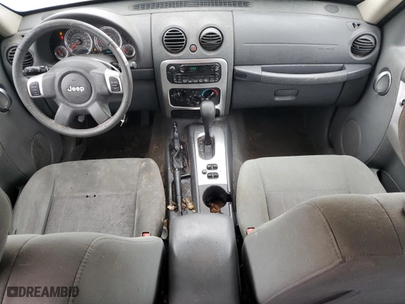 2006 Jeep Liberty Limited with VIN 1J4GL58K06W222143, listed as a Copart auction lot 44843755 with 181,116 mi miles and Salvage Title. Bid and sale history available at carsss.com. Image 8.