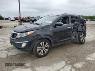 2013 Kia Sportage EX with VIN KNDPCCA20D7367081, listed as a Copart auction lot 57668845 with 116,137 mi miles and Salvage title. Bid and sale history available at DreamBid. Image 1.