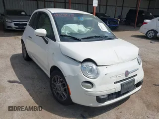 2012 FIAT 500 Pop z VIN 3C3CFFAR1CT365486, wystawiony jako IAAI lot #42024218 z przebiegiem 181 293 mil mil oraz . Historia ofert i sprzedaży dostępna na DreamBid. Obrazek 1.