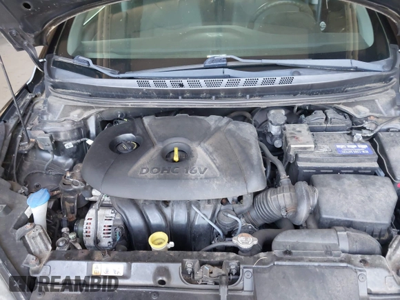 2014 Hyundai Elantra SE with VIN 5NPDH4AE9EH538105, listed as a IAAI auction lot 42598160 with 97,997 mi miles and . Bid and sale history available at DreamBid. Image 10.