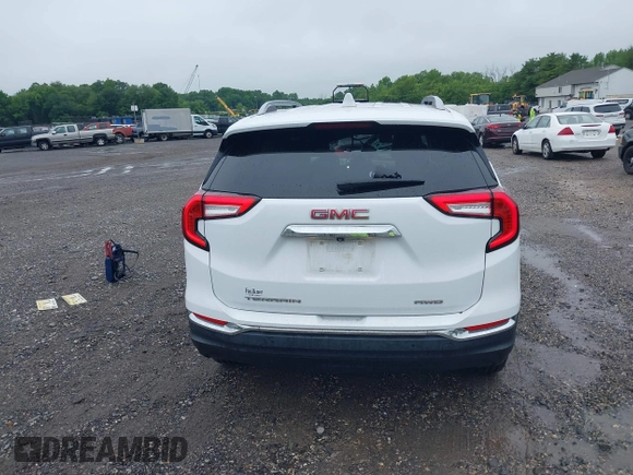 2022 GMC Terrain SLT with VIN 3GKALVEV1NL164112, listed as a IAAI auction lot 42474532 with 101,649 mi miles and . Bid and sale history available at DreamBid. Image 16.