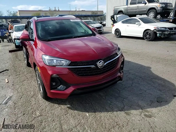 2021 Buick Encore GX Select with VIN KL4MMDSL7MB135002, listed as a Copart auction lot 49861975 with 23,004 mi miles and Salvage Title. Bid and sale history available at carsss.com. Image 15.