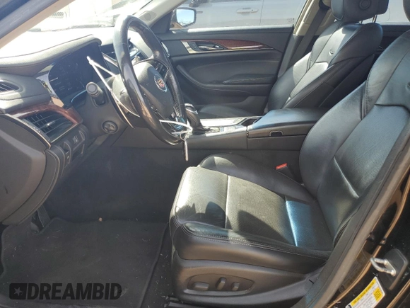 2014 Cadillac CTS Luxury RWD with VIN 1G6AR5SX4E0196780, listed as a Copart auction lot 47454185 with 84,265 mi miles and Salvage Title. Bid and sale history available at carsss.com. Image 7.