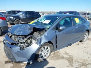 2020 Toyota Corolla LE with VIN 5YFEPRAEXLP104862, listed as a IAAI auction lot 41757448 with 78,077 mi miles. Bid and sale history available at carsss.com. Image 6.