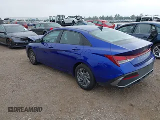 2024 Hyundai Elantra SEL with VIN KMHLM4DG0RU740634, listed as a IAAI auction lot 42478961 with 16,123 mi miles and . Bid and sale history available at DreamBid. Image 3.