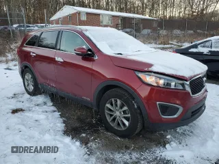 2016 Kia Sorento LX with VIN 5XYPGDA59GG142170, listed as a Copart auction lot 89199745 with 91,256 mi miles and Salvage Title. Bid and sale history available at carsss.com. Image 4.