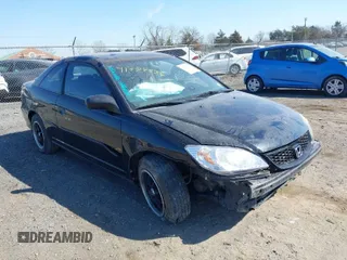 2005 Honda Civic Cpe VP with VIN 1HGEM22195L016880, listed as a IAAI auction lot 41774536 with 160,241 mi miles. Bid and sale history available at carsss.com. Image 1.