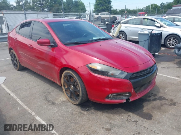 2015 Dodge Dart GT with VIN 1C3CDFEB0FD166622, listed as a IAAI auction lot 42668197 with 194,274 mi miles and . Bid and sale history available at DreamBid. Image 1.