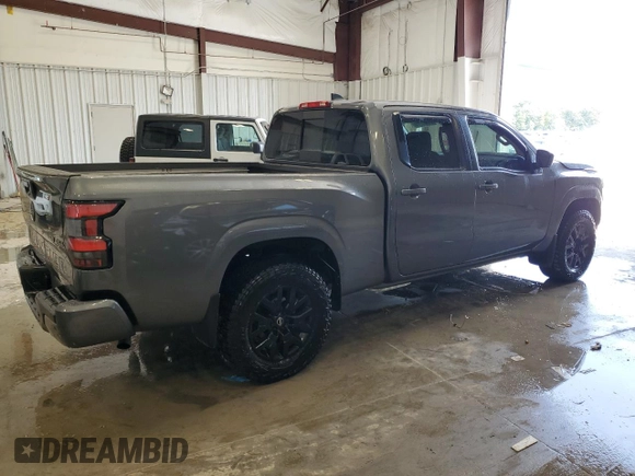 2023 Nissan Frontier SV with VIN 1N6ED1FK0PN636758, listed as a Copart auction lot 70601224 with 19,997 mi miles and Salvage Title. Bid and sale history available at carsss.com. Image 3.