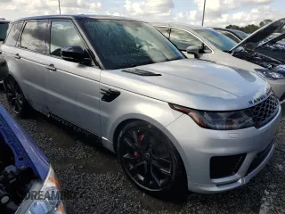 2022 Land Rover Range Rover Sport HST with VIN SALWS2RU3NA235380, listed as a Copart auction lot 74304884 with 16,242 mi miles and Non repairable. Bid and sale history available at DreamBid. Image 4.