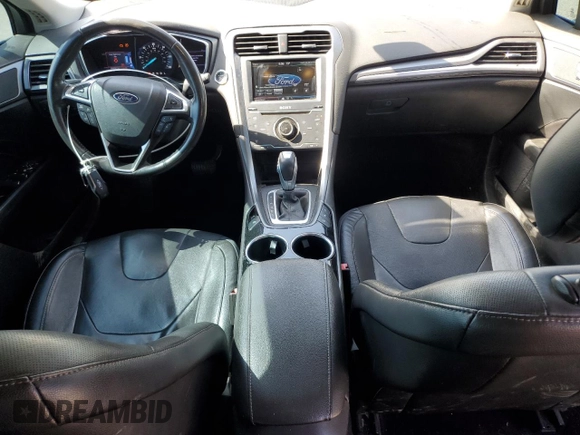 2013 Ford Fusion Titanium with VIN 3FA6P0SU6DR242308, listed as a Copart auction lot 59295265 with 129,253 mi miles and Clean title. Bid and sale history available at DreamBid. Image 8.